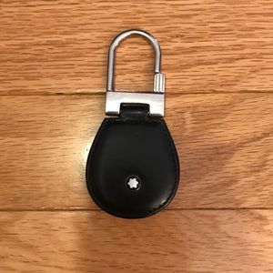 Montblanc Black Leather Key Fob, Meisterstuck